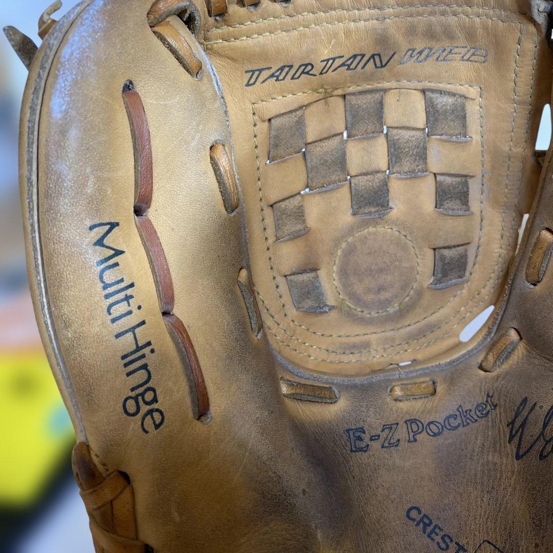 希少　ミズノ　ワールドウィン　青カップ　軟式グローブ