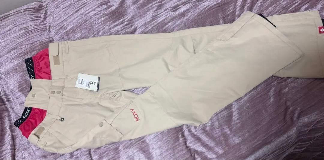 最終値下げ♪ROXY スノーボードウェア ベージュ