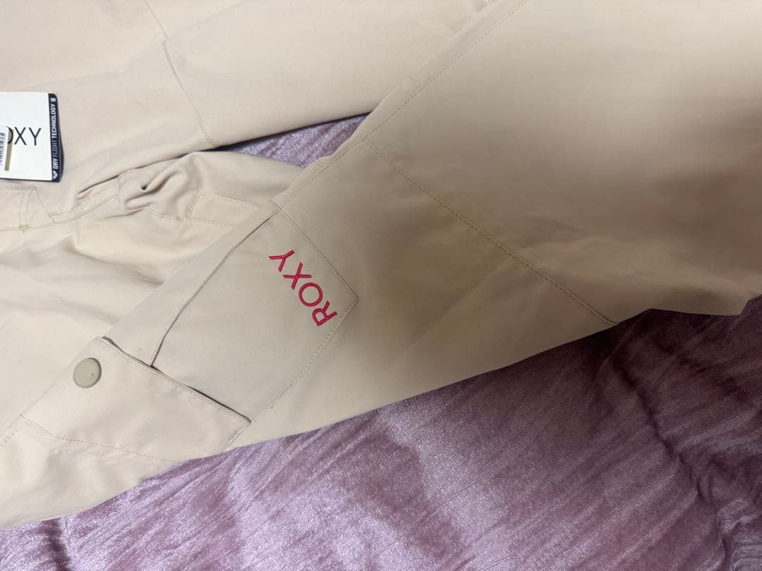 最終値下げ♪ROXY スノーボードウェア ベージュ