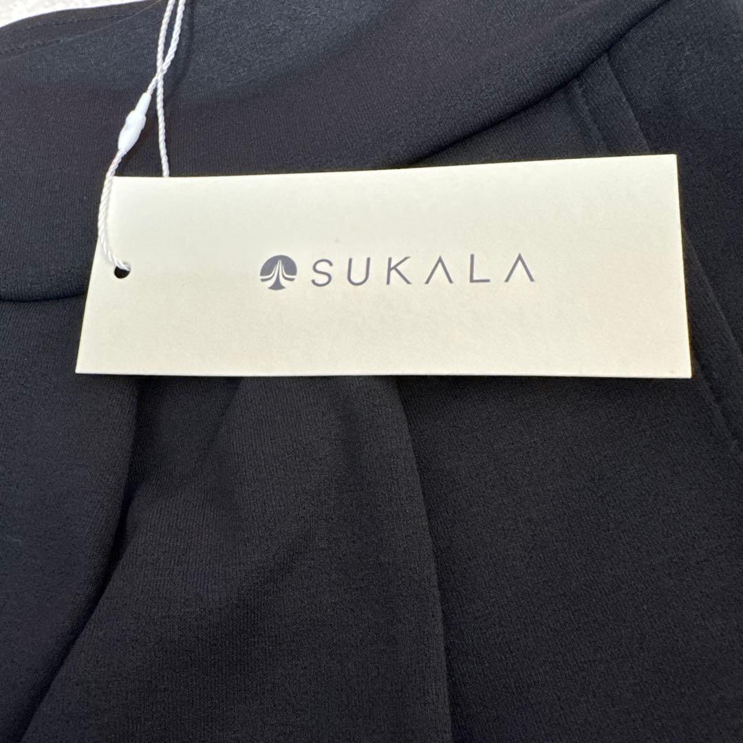 【新品】LAVA SUKALA ダブルニットジョガーパンツ Ｍサイズ ブラック