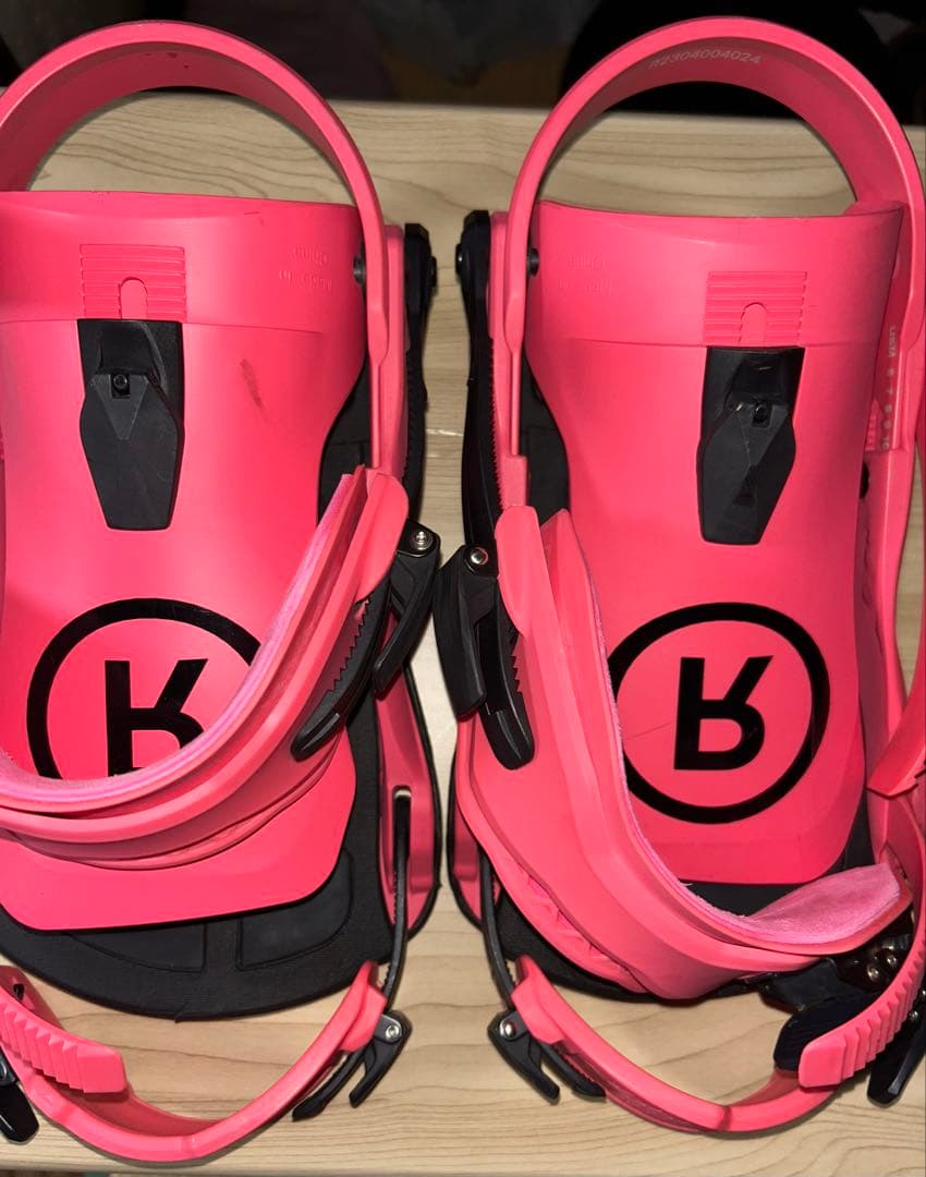 スノーボード ビンディング ライド RIDE C-9 ピンク 23-24 M