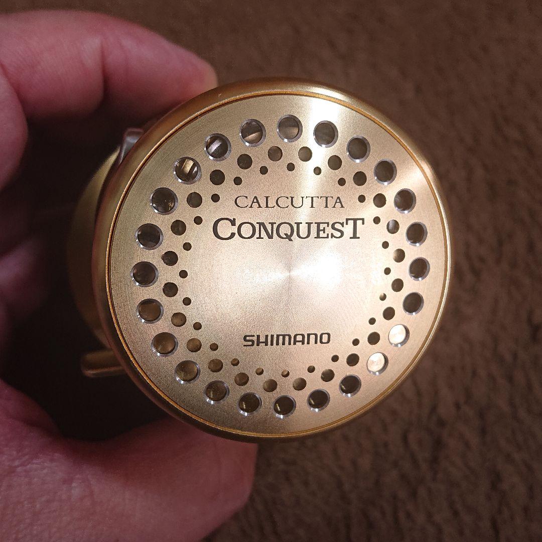 【超美品/カスタム】シマノ 01カルカッタコンクエスト100 ※ハンドルなし