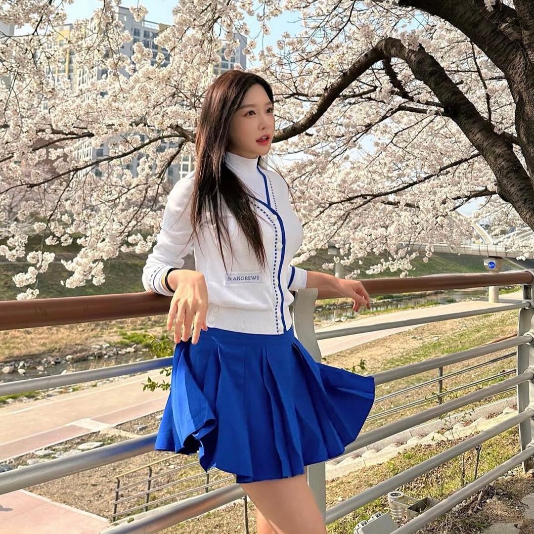 新品未使用 ゴルフ セントアンドリュース レディース スカート Sサイズ