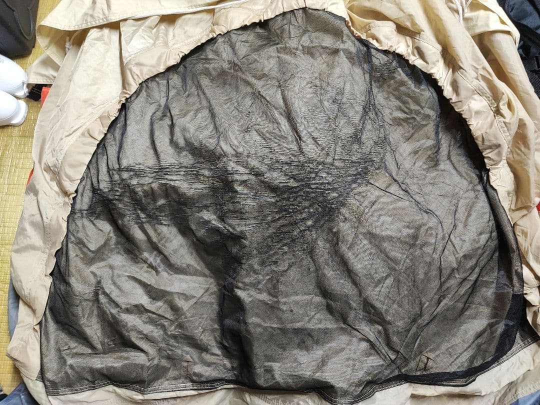 DOD タケノコテントミニ　グランドシート付き　ジャンク扱い