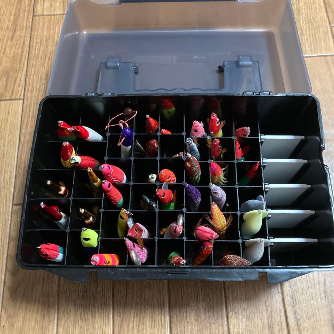 大量イカメタルセット（ケース付）