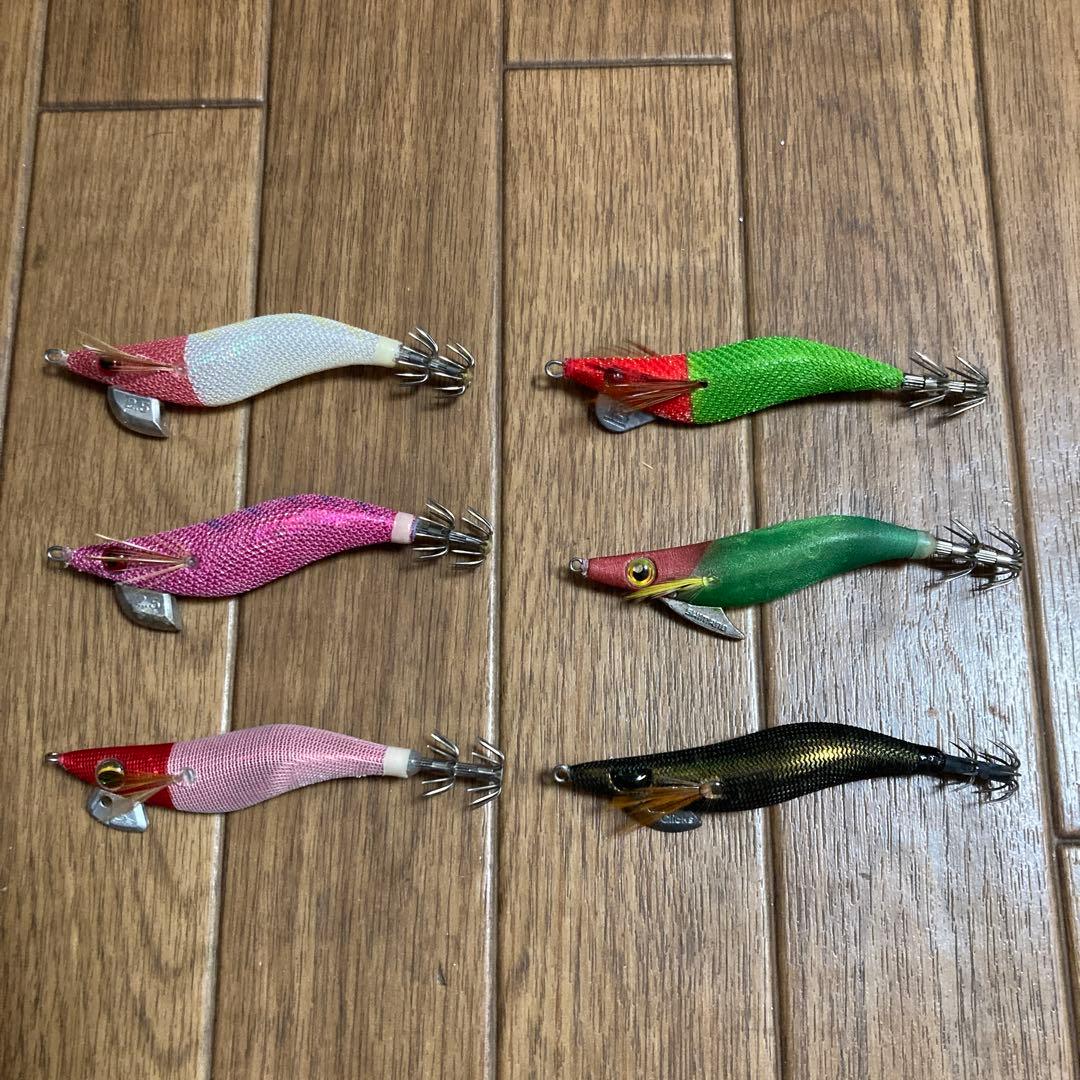 大量イカメタルセット（ケース付）