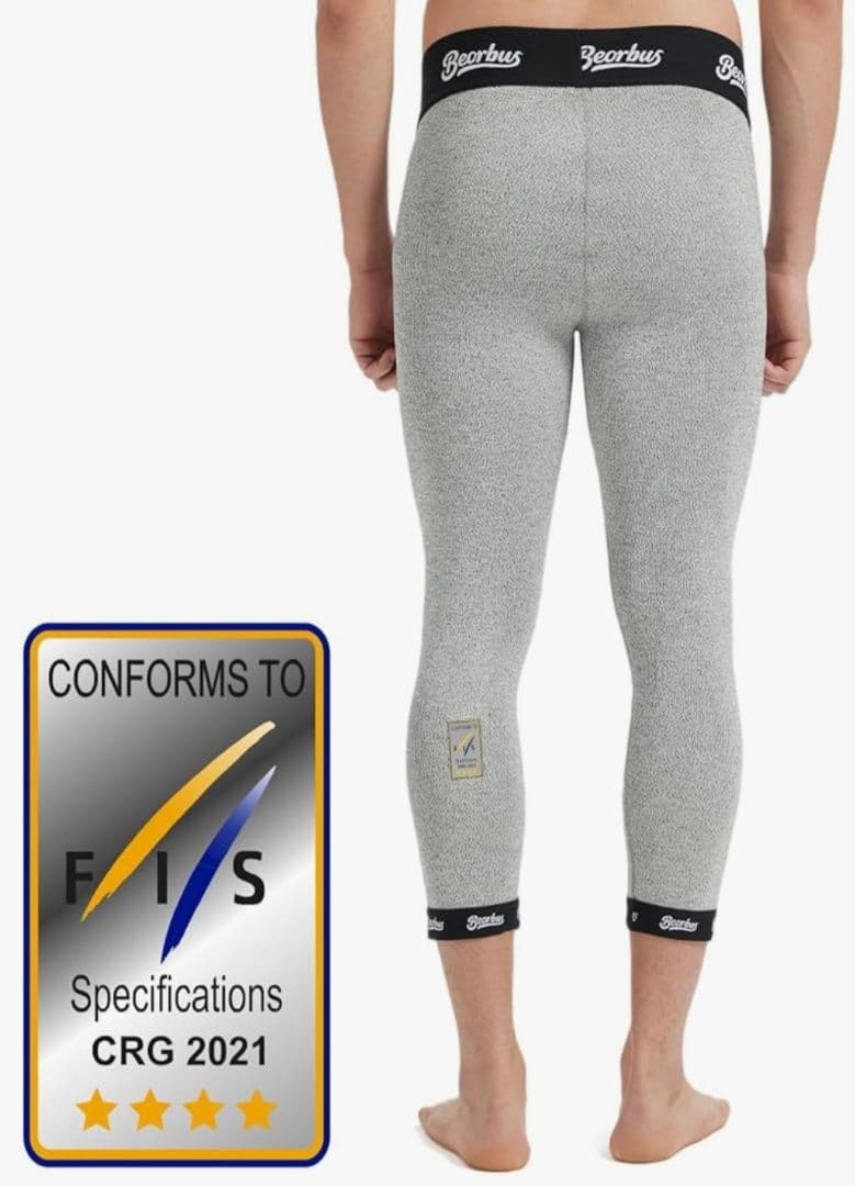 新品☆【Beorbus】耐カット スキーレーシングタイツ レギンス Sサイズ男女