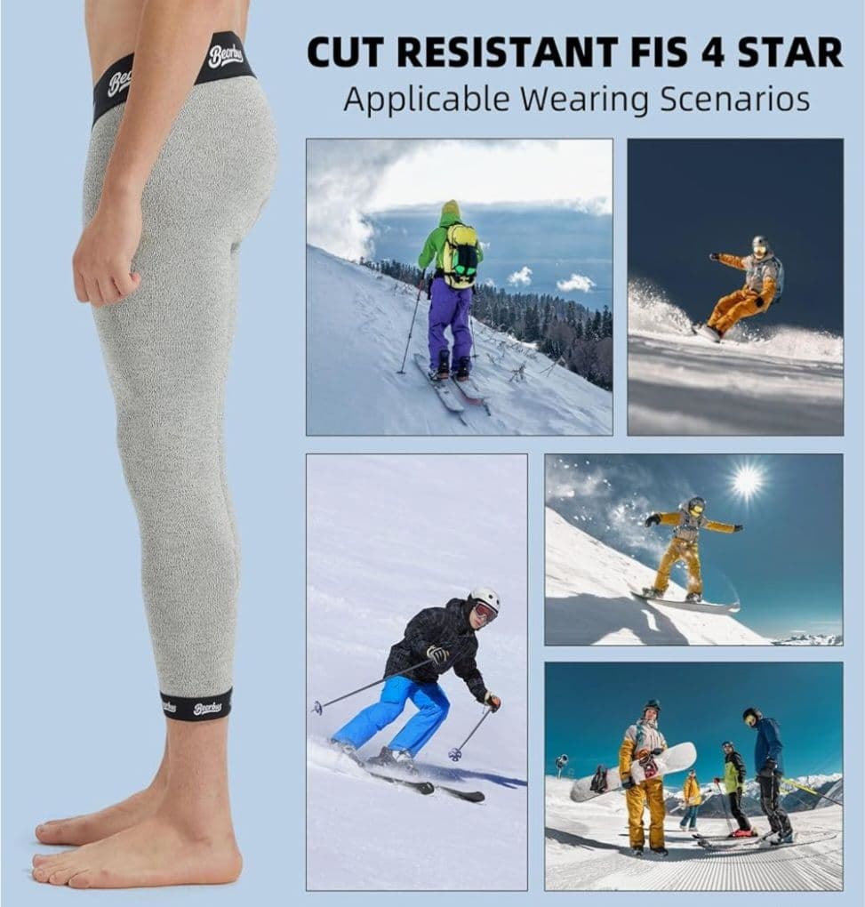 新品☆【Beorbus】耐カット スキーレーシングタイツ レギンス Sサイズ男女